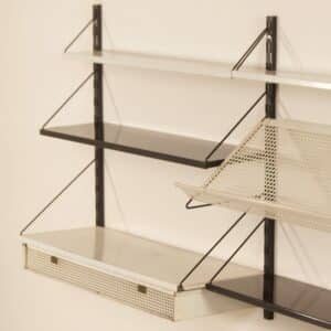 Pilastro Wall System by Tjerk Reijenga with Drawer, 1960s