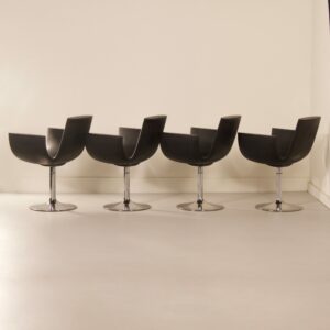 Noa Dining chairs by Marcello Ziliani for Sintesi, 2000s