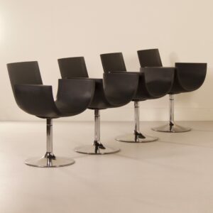 Noa Dining chairs by Marcello Ziliani for Sintesi, 2000s