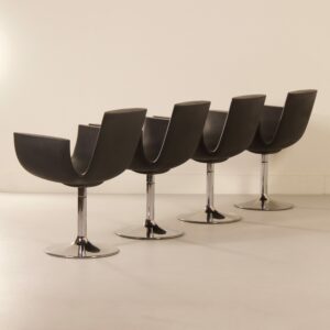 Noa Dining chairs by Marcello Ziliani for Sintesi, 2000s