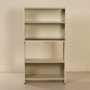 Gispen 5600 Secretaire by A. R. Cordemeyer, 1950s | Single-piece in Gray, White and Cream