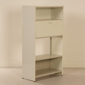 Gispen 5600 Secretaire by A. R. Cordemeyer, 1950s | Single-piece in Gray, White and Cream