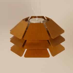 Impressive Danish Pendant lamp model 838 by P&#038;P Ljus ab, 1970s