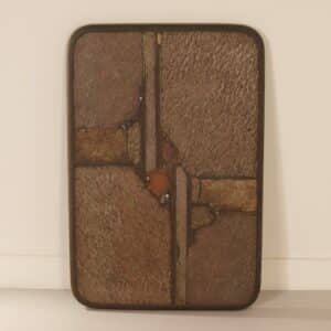 Brutalist Coffee Table by Paul Kingma with a Chamsa (protective hand), 1980s