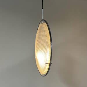 French Space Age Pendant Lamp, 1970s