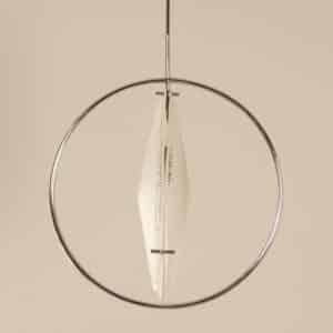 French Space Age Pendant Lamp, 1970s