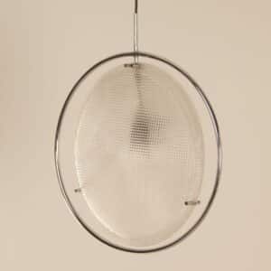 French Space Age Pendant Lamp, 1970s