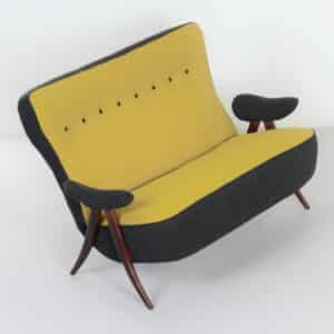 Sofa Model 105 Hairpin by Theo Ruth for Artifort, 1950s