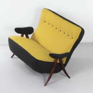 Sofa Model 105 Hairpin by Theo Ruth for Artifort, 1950s