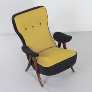 Armchair Model 105 Hairpin by Theo Ruth for Artifort, 1950s