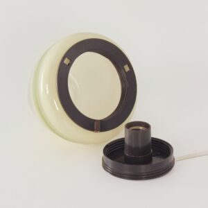 Ceiling light with Glass Cap by Brüne, 1960s
