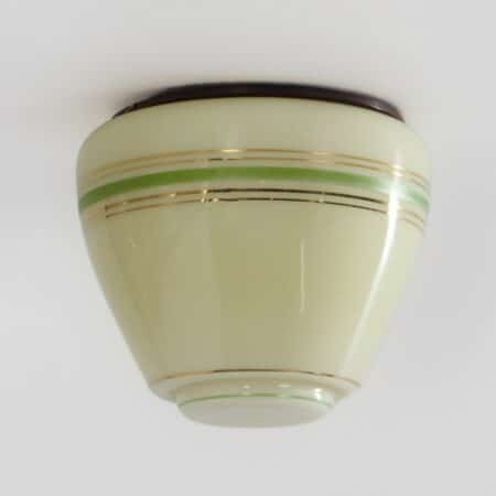 Ceiling light with Glass Cap by Brüne, 1960s