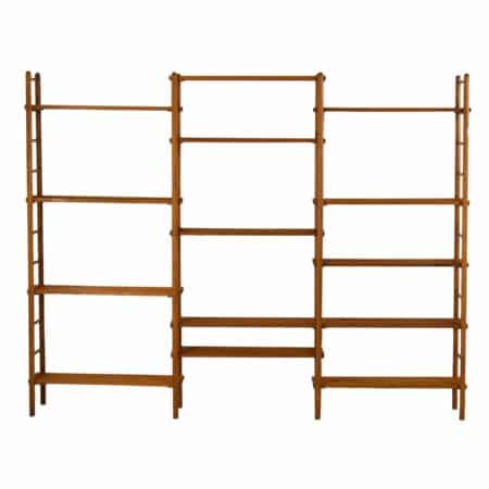 Vintage Stick Cabinet Wall Unit, 1960s