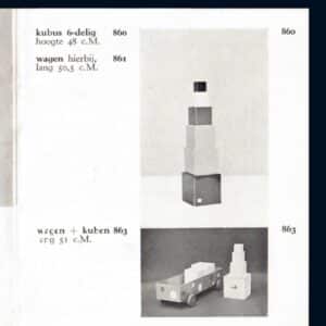 ADO Cube Blocks by Ko Verzuu, 1930s | Collector&#8217;s item
