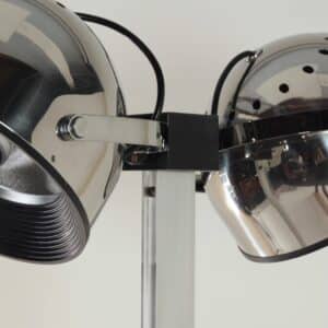 Sistema Trepiu Floor Lamp by Gae Aulenti &#038; Livio Castiglioni for Stilnovo Italy, 1970s &#8211; Branded