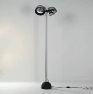 Sistema Trepiu Floor Lamp by Gae Aulenti &#038; Livio Castiglioni for Stilnovo Italy, 1970s &#8211; Branded