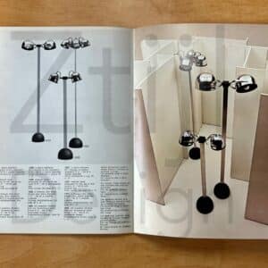 Sistema Trepiu Floor Lamp by Gae Aulenti &#038; Livio Castiglioni for Stilnovo Italy, 1970s &#8211; Branded