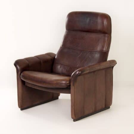 DS 52 Lounge chair in Buffalo Leather by deSede, 1980s (1)