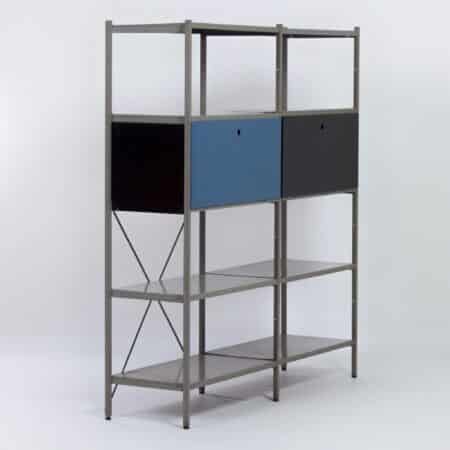 Gispen 1445 Armchair by Andre Cordemeyer for Gispen, 1960s &#8211; New Brown Leather and Ash Wood
