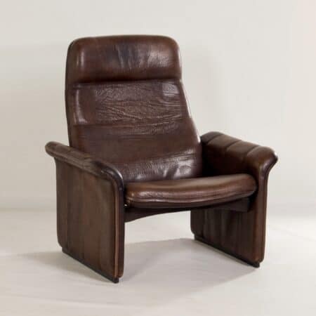 DS 52 Lounge Armchair in Buffalo Leather by deSede, 1980s (2)