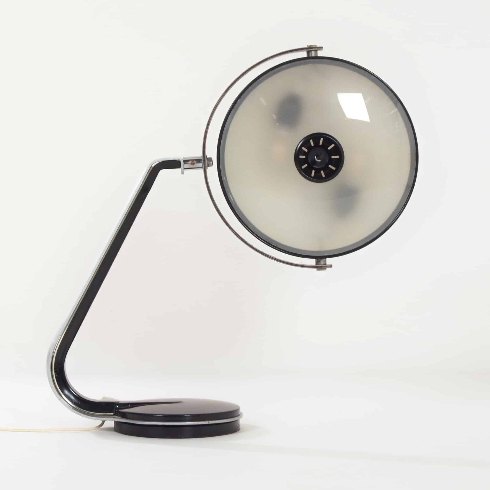 Desk lamp ‘Cobra’ by Luis Pérez de la Oliva for Lupela Madrid, 1970s