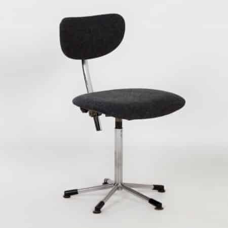 Tubular chairs 2011 by Toon De Wit for De Wit, 1950s | Set of 4 Reupholstered with New Ploeg fabric