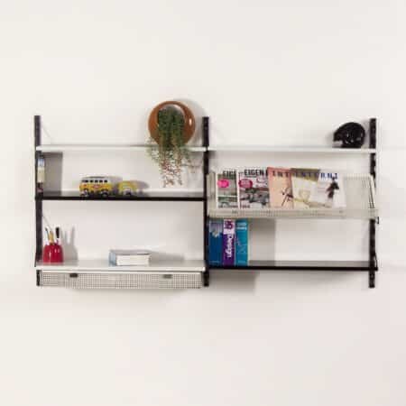 Pilastro Wall System by Tjerk Reijenga with Drawer, 1960s