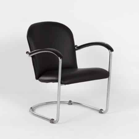 Bauhaus Chair with Tubular Frame, 1930&#8217;s