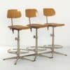 Architect chairs by Friso Kramer for Ahrend de Cirkel, 1960s – Set of 3 with Chrome Ring
