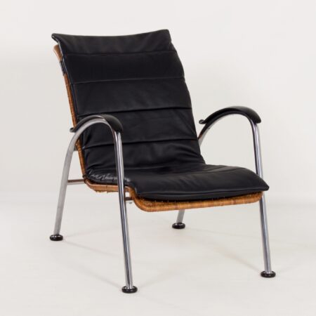 Yellow G 3015 Chair by W.H. Gispen for Riemersma, 1960s