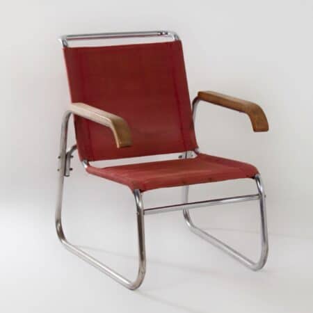 Bauhaus Armchair by Veha, Denhaag, 1930s | Collectors Item