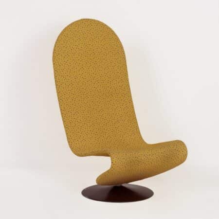 Yellow G 3015 Chair by W.H. Gispen for Riemersma, 1960s