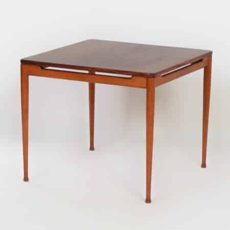 Teak Table Model 537 by Hartmut Lohmeyer for Wilkhahn, 1960s
