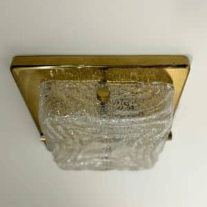 Brass Ceiling or Wall Lamp by Hillebrand Leuchten, 1970s