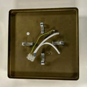 Brass Ceiling or Wall Lamp by Hillebrand Leuchten, 1970s