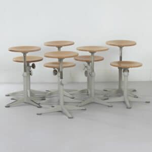 Vintage Stool by Friso Kramer for Ahrend the Circle, 1960s