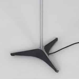 Globe Floor Lamp by Frank Ligtelijn for Raak, 1960&#8217;s | with Smoked Glass Globe