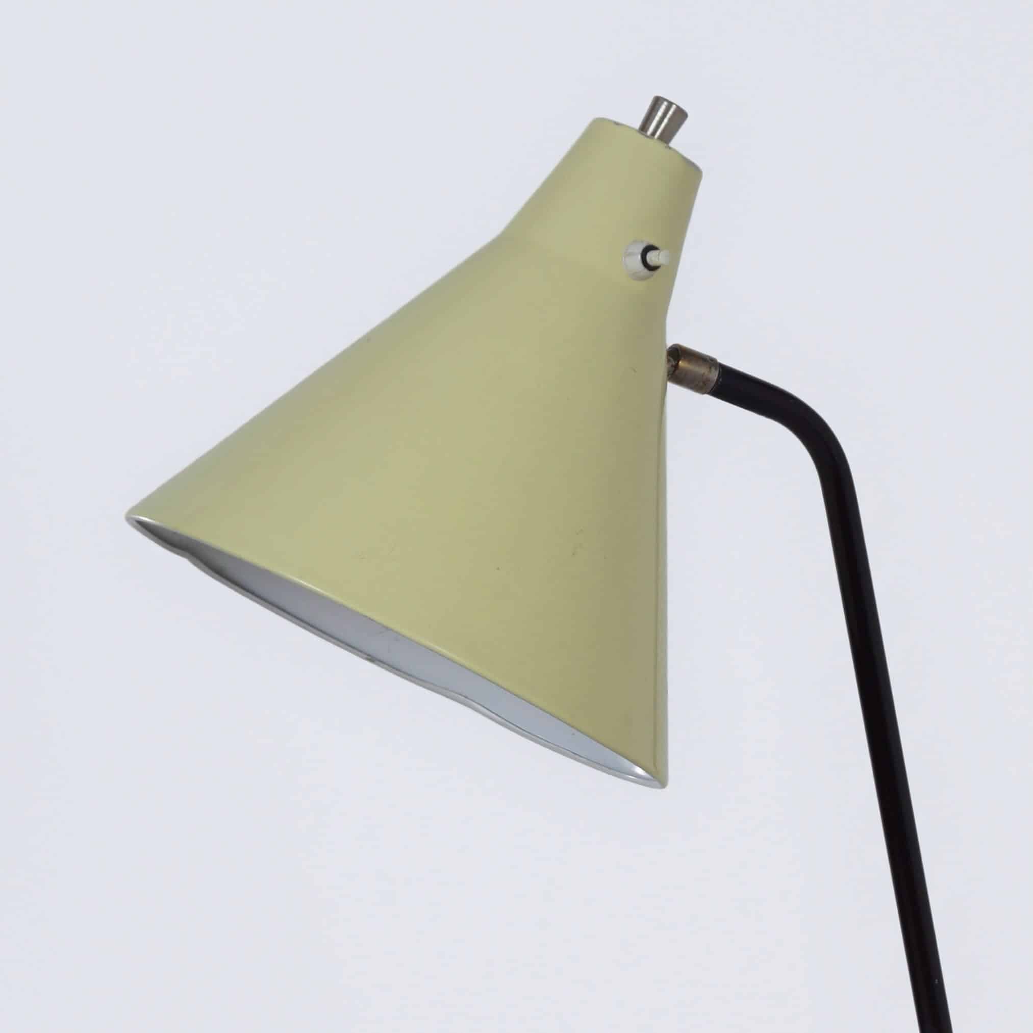 Grasshopper Floor Lamp by Willem van Doorn | 1960s, Mid-century, Yellow