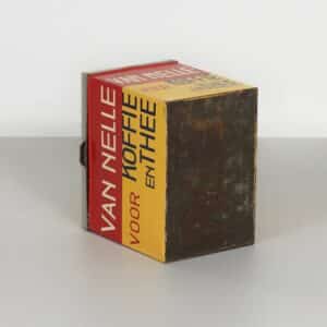 Large Coffee and Tea Tin by Jac Jongert for the &#8216;Van Nelle&#8217; Factory, 1933
