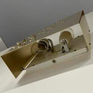 Gold &#8216;Star Rain&#8217; Wall Lamp by E.J. Jelles for Raak in 1960s