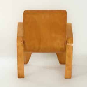 LaWo 1 Armchair by Han Pieck for LAWO Ommen in 1946 (no. 829) | Birchwood, Rare Find