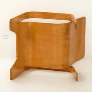LaWo 1 Armchair by Han Pieck for LAWO Ommen in 1946 (no. 829) | Birchwood, Rare Find