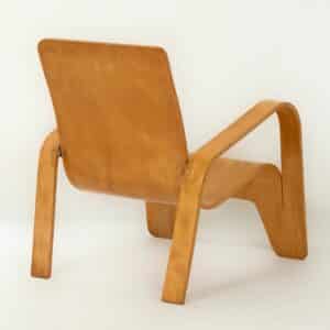 LaWo 1 Armchair by Han Pieck for LAWO Ommen in 1946 (no. 829) | Birchwood, Rare Find