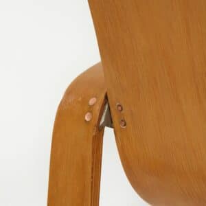 LaWo 1 Armchair by Han Pieck for LAWO Ommen in 1946 (no. 86) | Oak, Rare Find