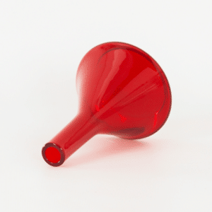 Red Vase Industrial Series by A.D. Copier for Leerdam Glass Factory, 1960s &#8211; Middle Size &#8211; Middle Size