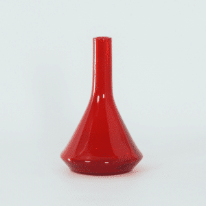 Red Vase Industrial Series by A.D. Copier for Leerdam Glass Factory, 1960s &#8211; Middle Size &#8211; Middle Size