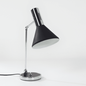 Black Desk Lamp Made in Italy, Florence, 1960s