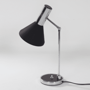 Black Desk Lamp Made in Italy, Florence, 1960s