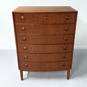 Danish Curved Chest of Drawers, 1960s | Teak (2nd)