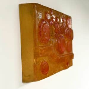Pop-Art Wall Sculpture by Matius, France, 1970s